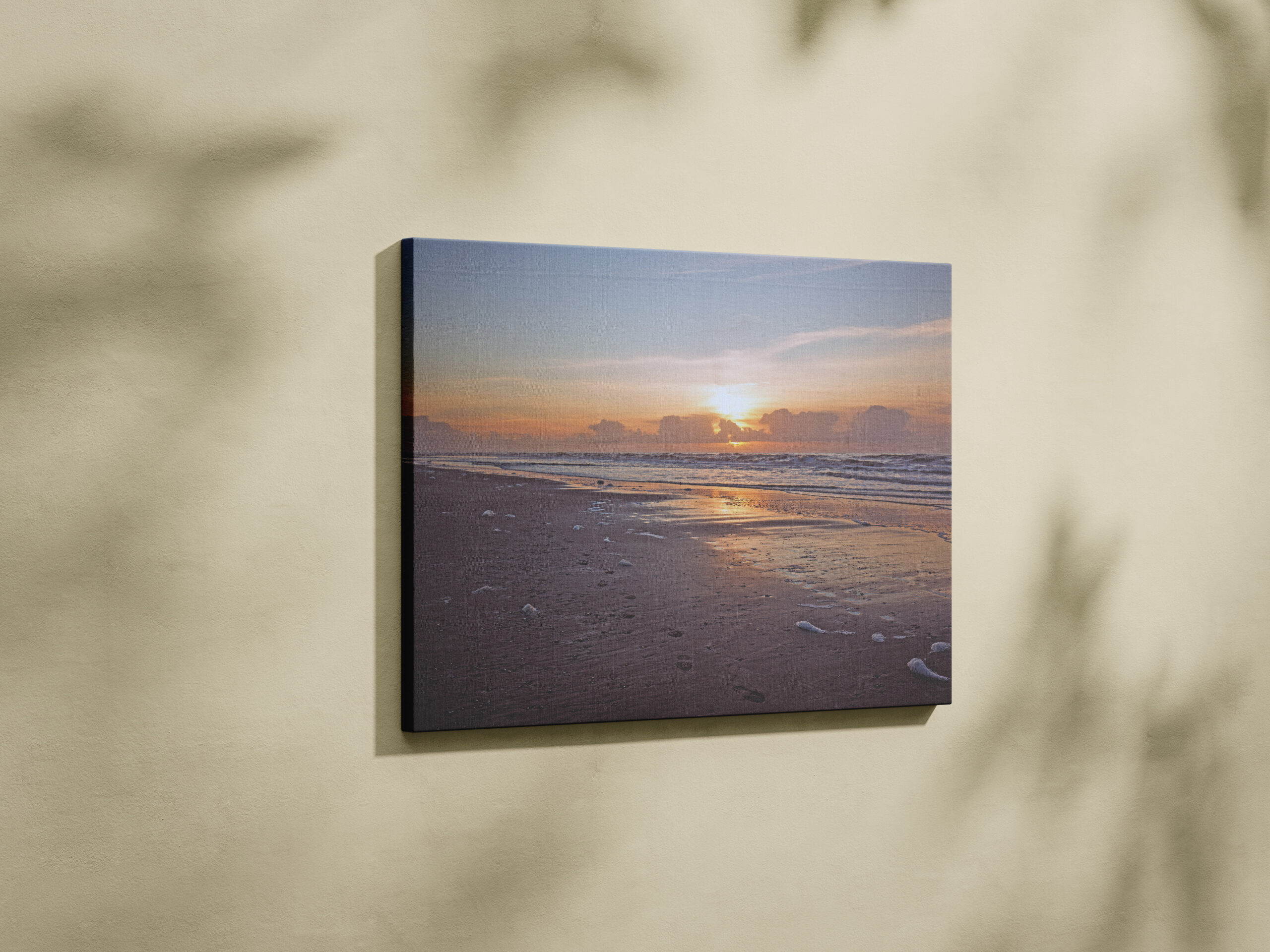 raxxa Canva: Sonnenuntergang am Nordseestrand in Dänemark – Image 2