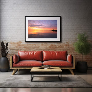 Poster: Morgenstimmng am Ostseestrand