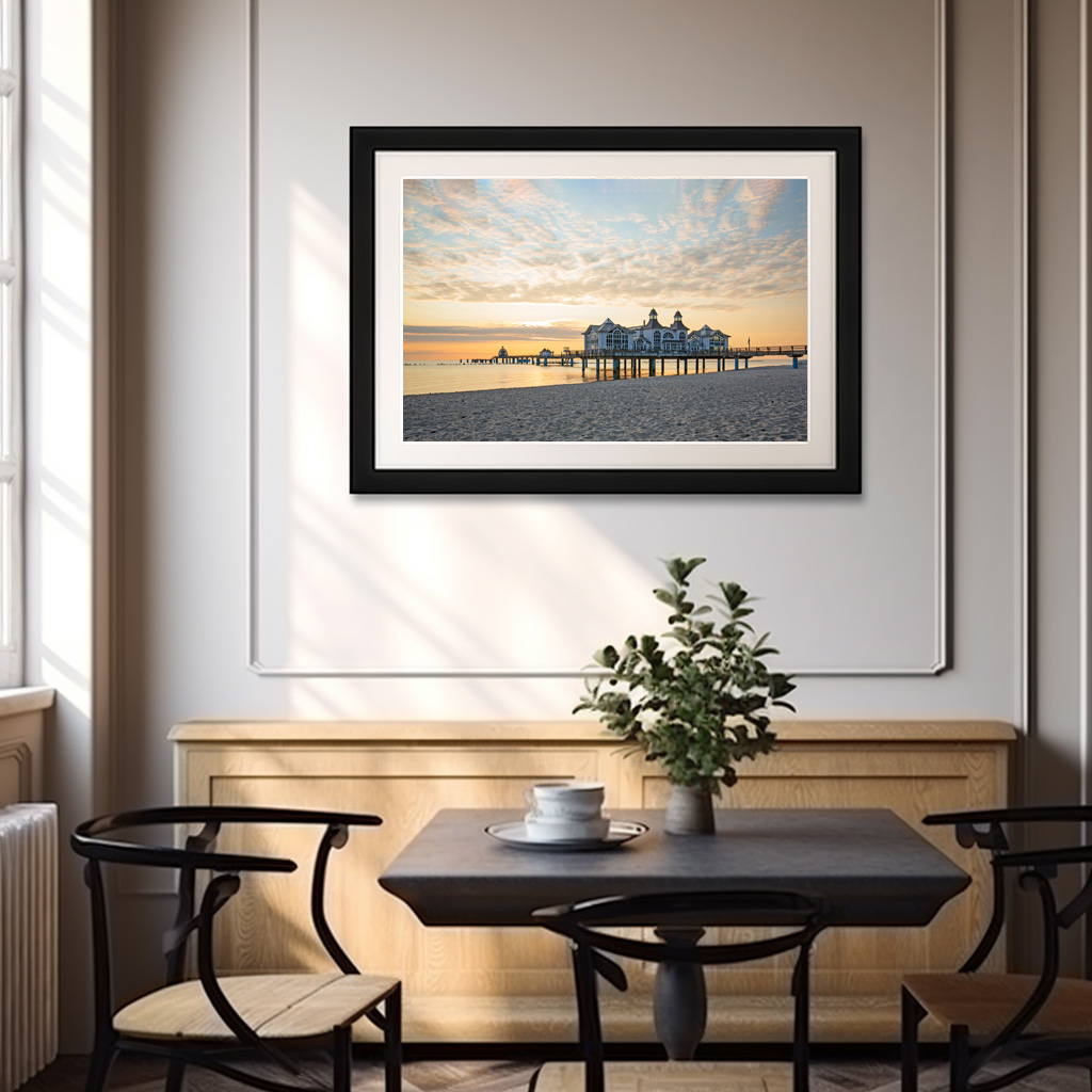 Poster: Morgenidylle Seebrücke Sellin – Image 3