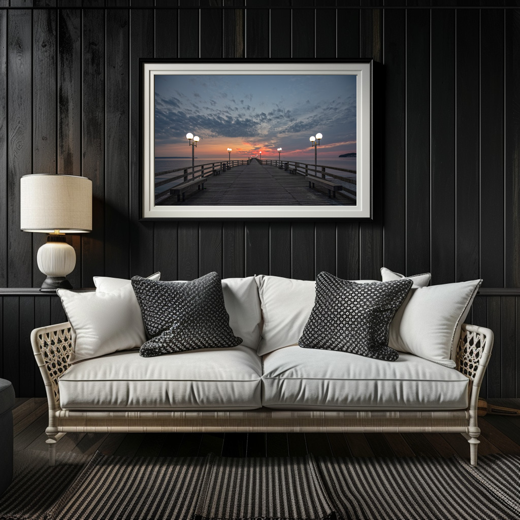 Poster: Seebrücke Binz