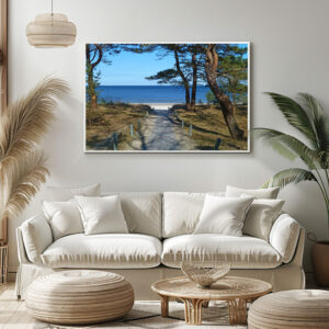 Poster: Urlaubsidylle am Ostseestrand