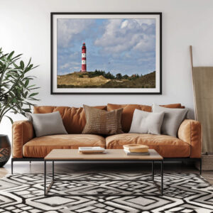 Poster: Leuchtturm Amrum