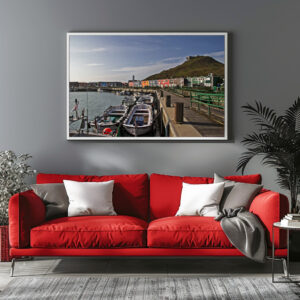 Poster: Hafen Helgoland