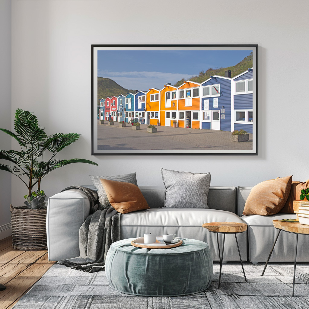 Poster: Bunte Häuser auf Helgoland – Image 3