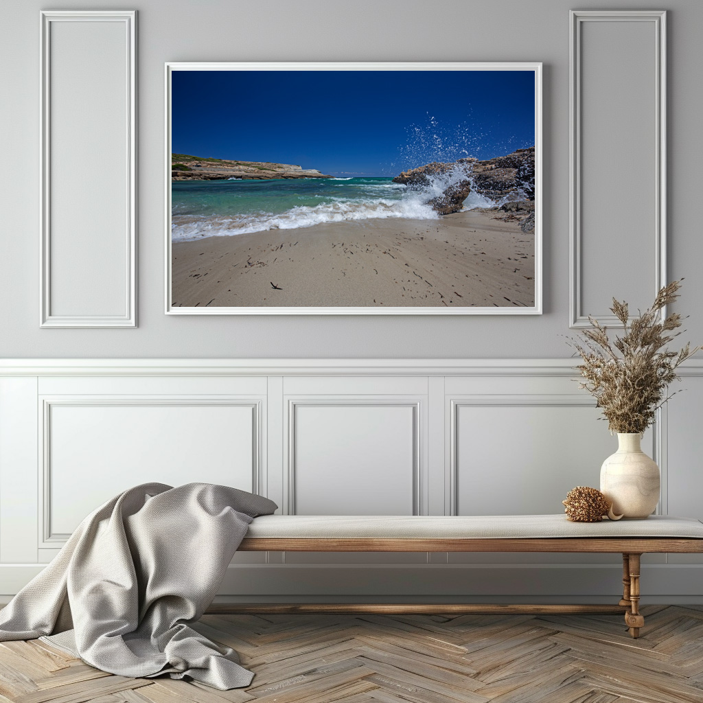 Poster: Cala Mitjana o S Aduaia