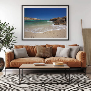 Poster: Cala Mitjana o S Aduaia