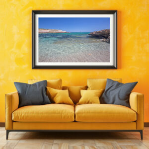 Poster: Cala Mitjana o S Aduaia