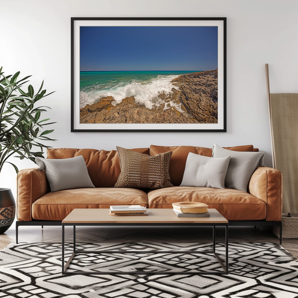 Poster: Cala Mitjana o S Aduaia