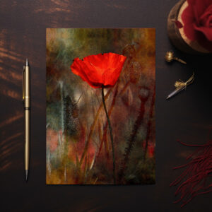 raxxa Postkarte: Mohnblume