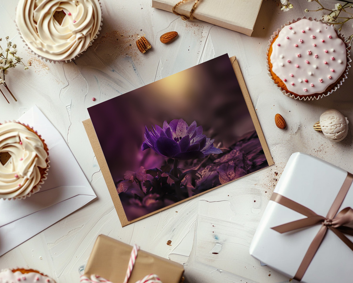 raxxa Postkarte: Lila Sinfonie
