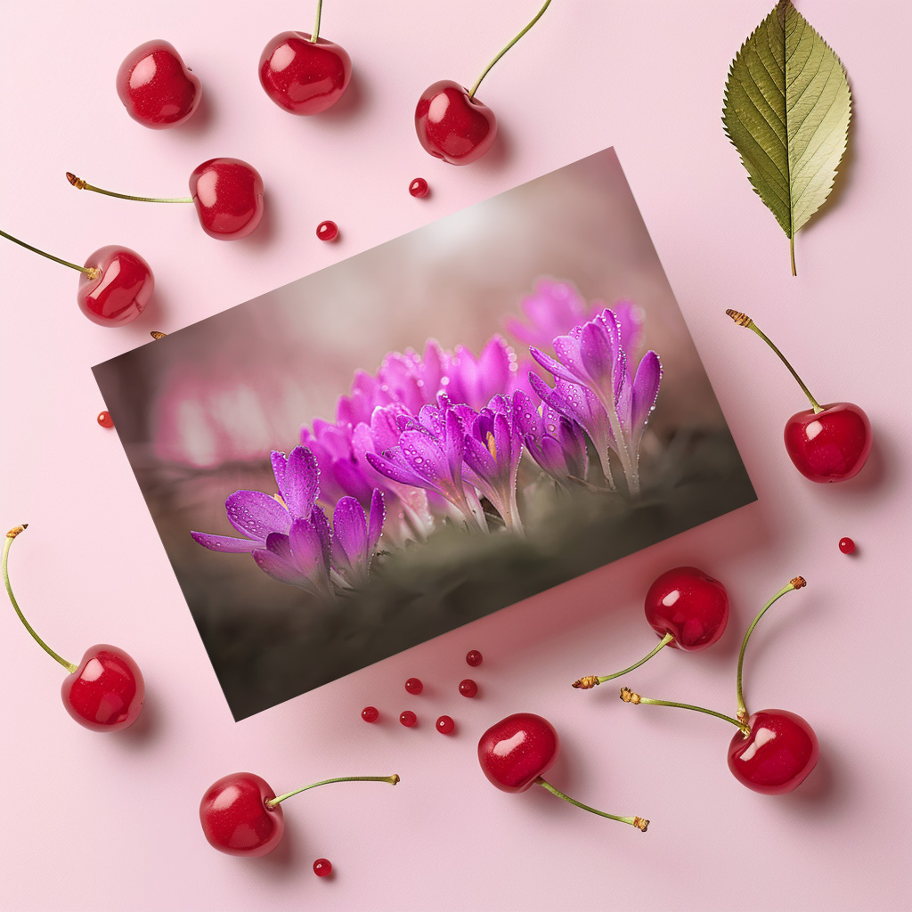 raxxa Postkarte: Rosa Zauber