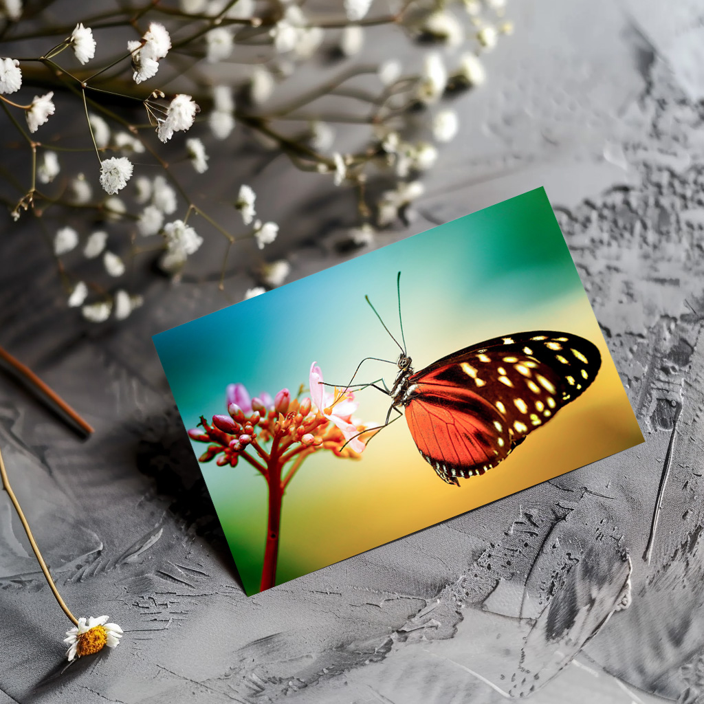 raxxa Postkarte: Butterfly