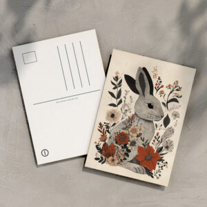 raxxa Postkarte: Flower Illustration