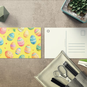 raxxa Postkarte: Flying eggs