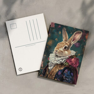 raxxa Postkarte: Herr Lampe von Lampenhausen