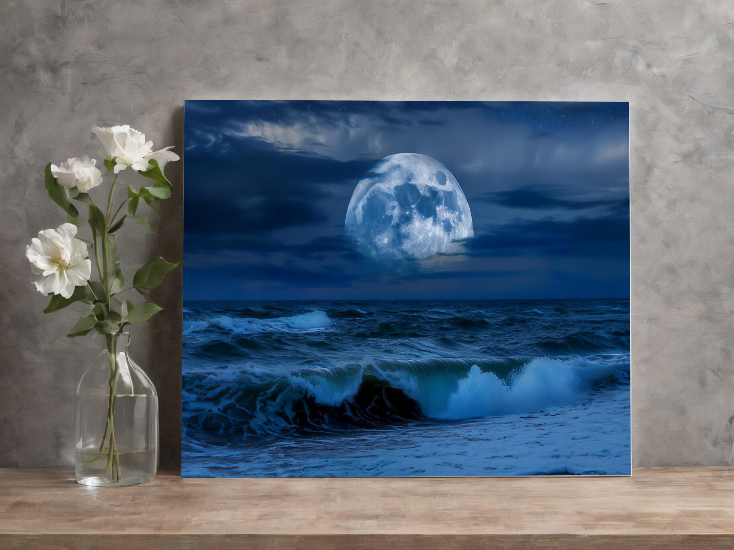 raxxa Canva: Blaue Nacht