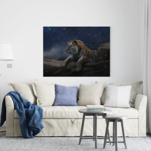 raxxa Canva: Snow Tiger