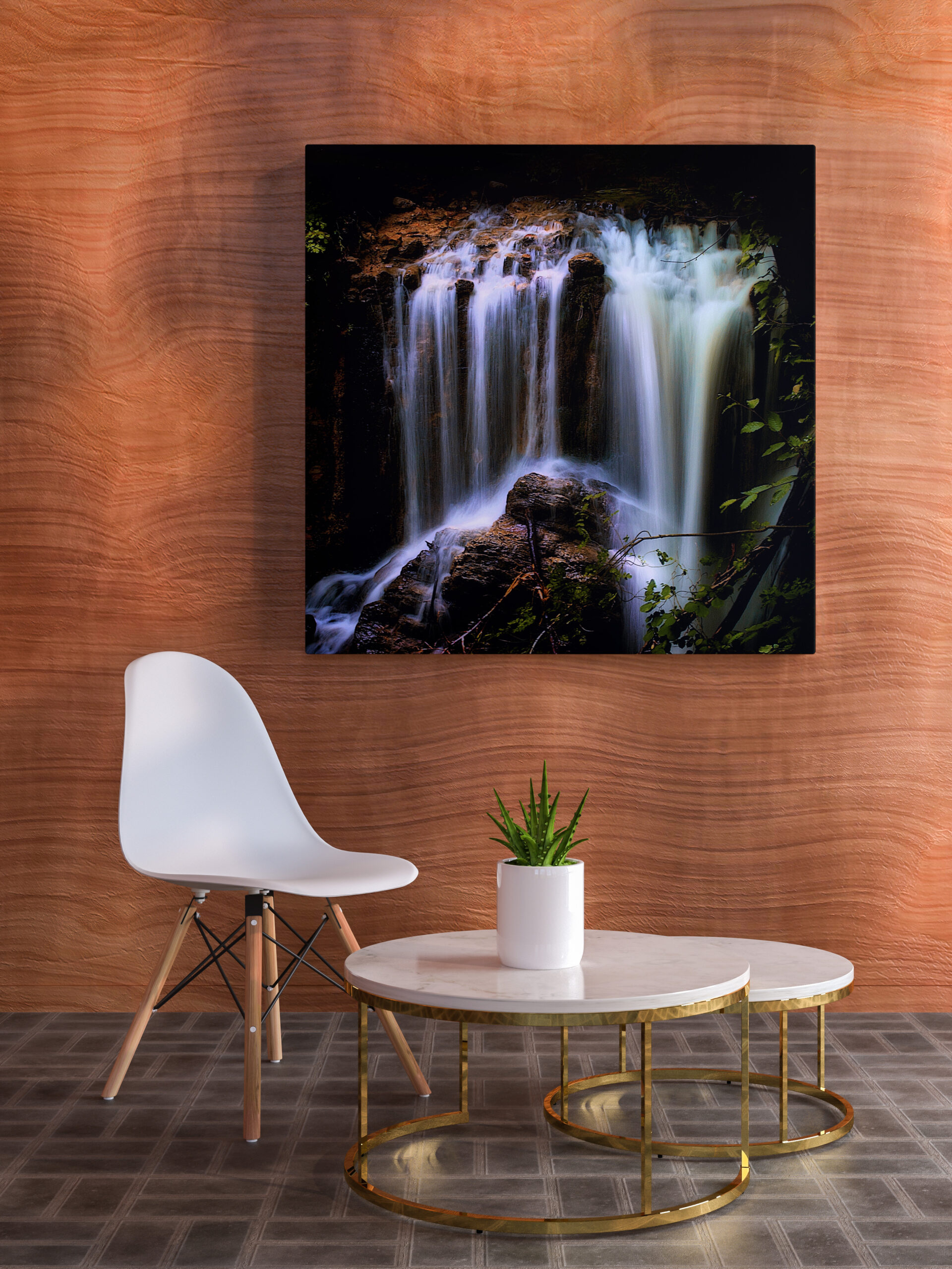 raxxa Canva: Waterfall