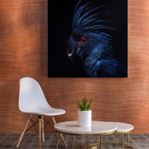 raxxa Canva: Blue Parot