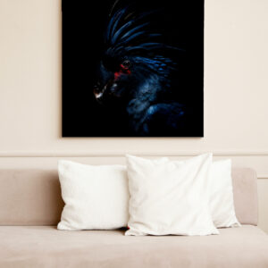 raxxa Canva: Blue Parot