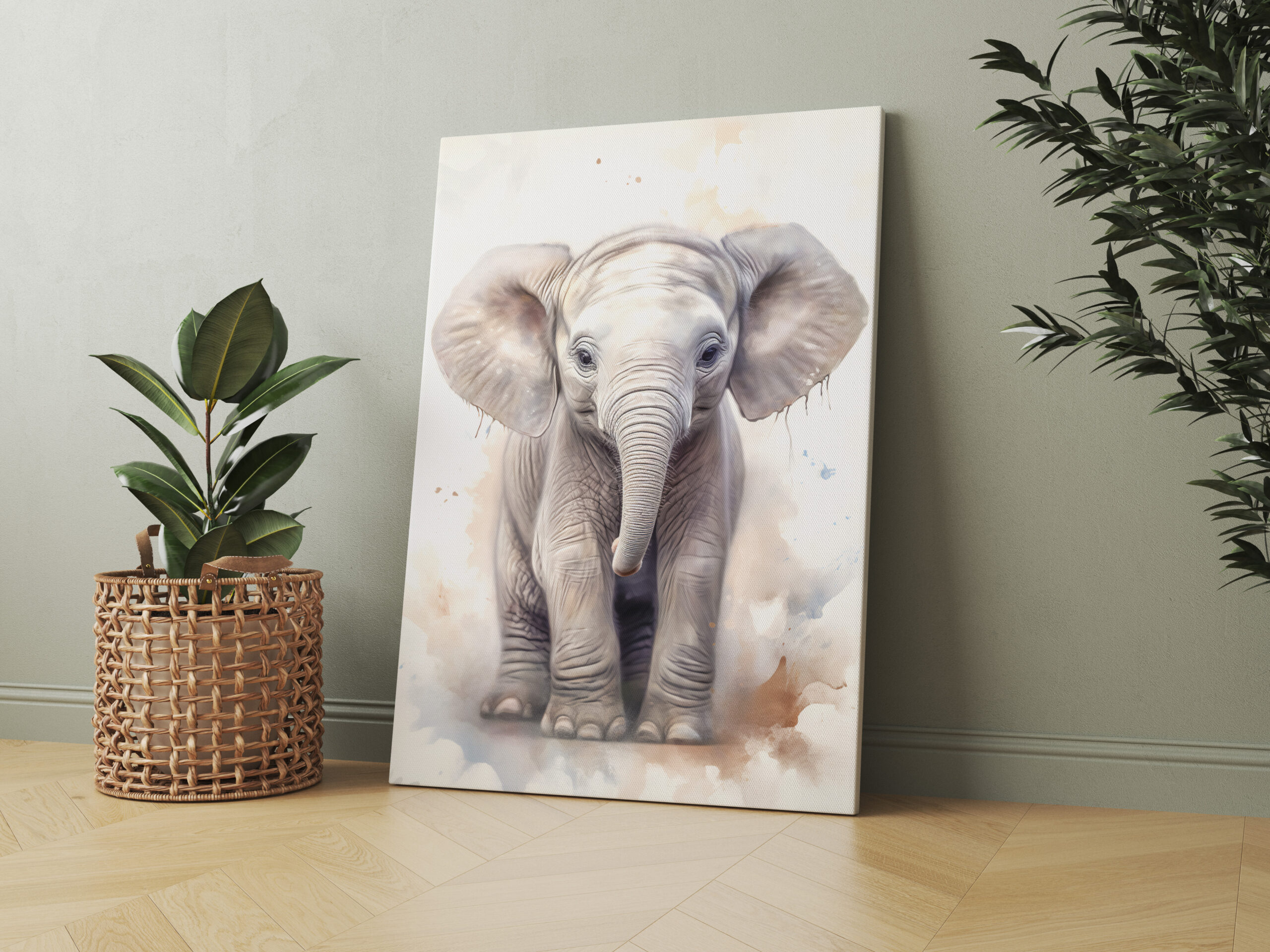raxxa Canva: Baby Elefant – Image 2