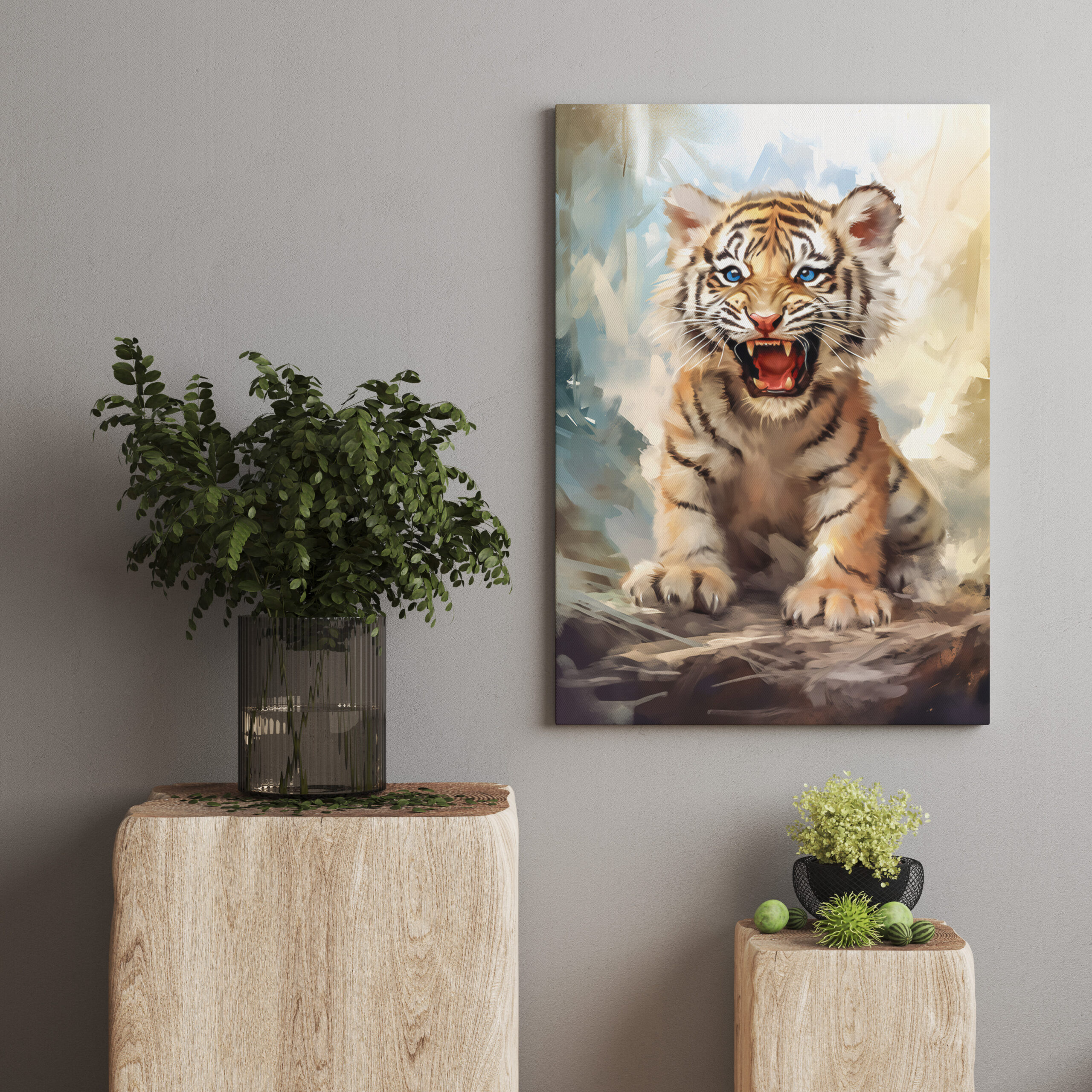 raxxa Canva: Baby Tiger - Imagen 7