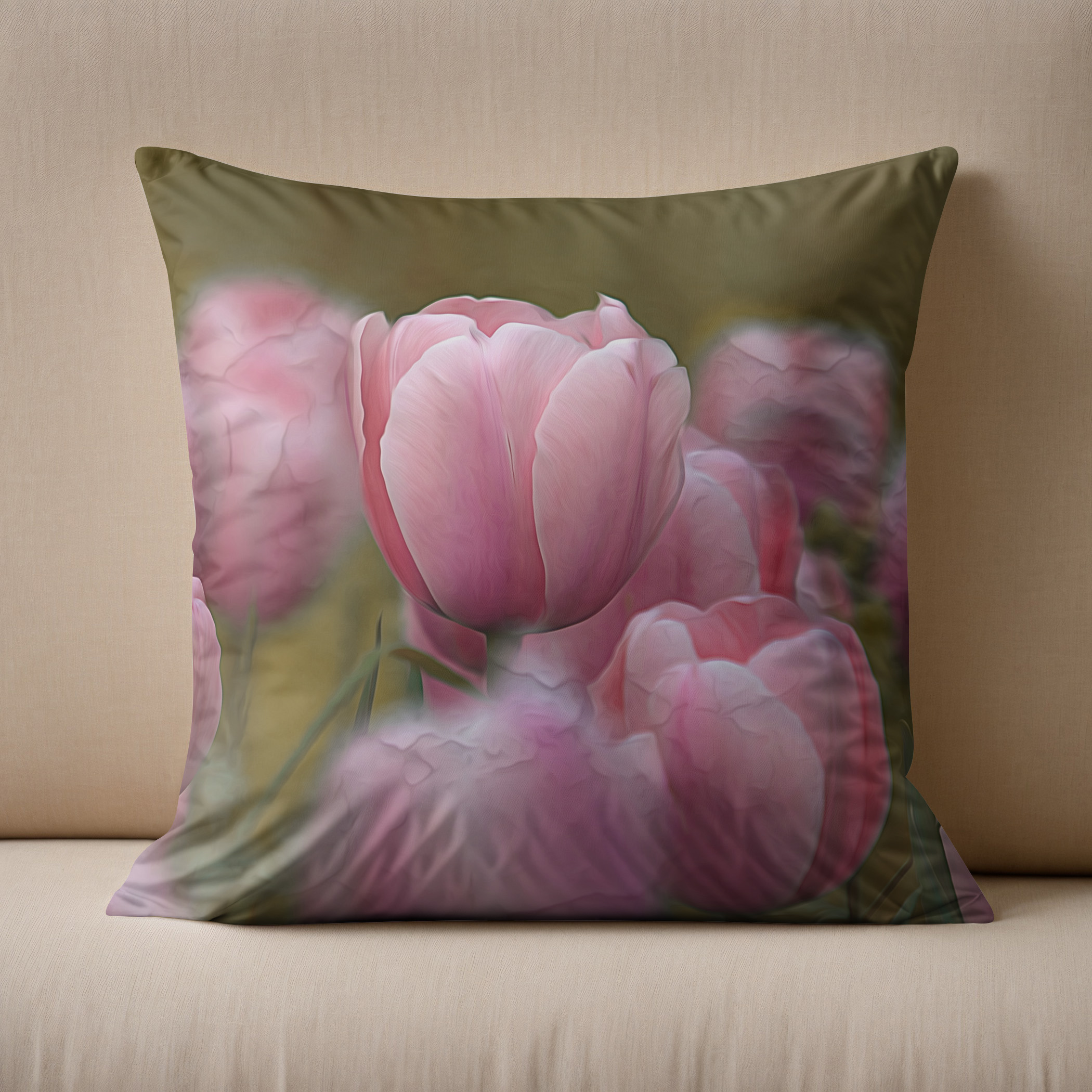 Kissen: Tulpen