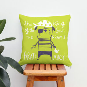 Kissen: El aventurero bucanero Finley C