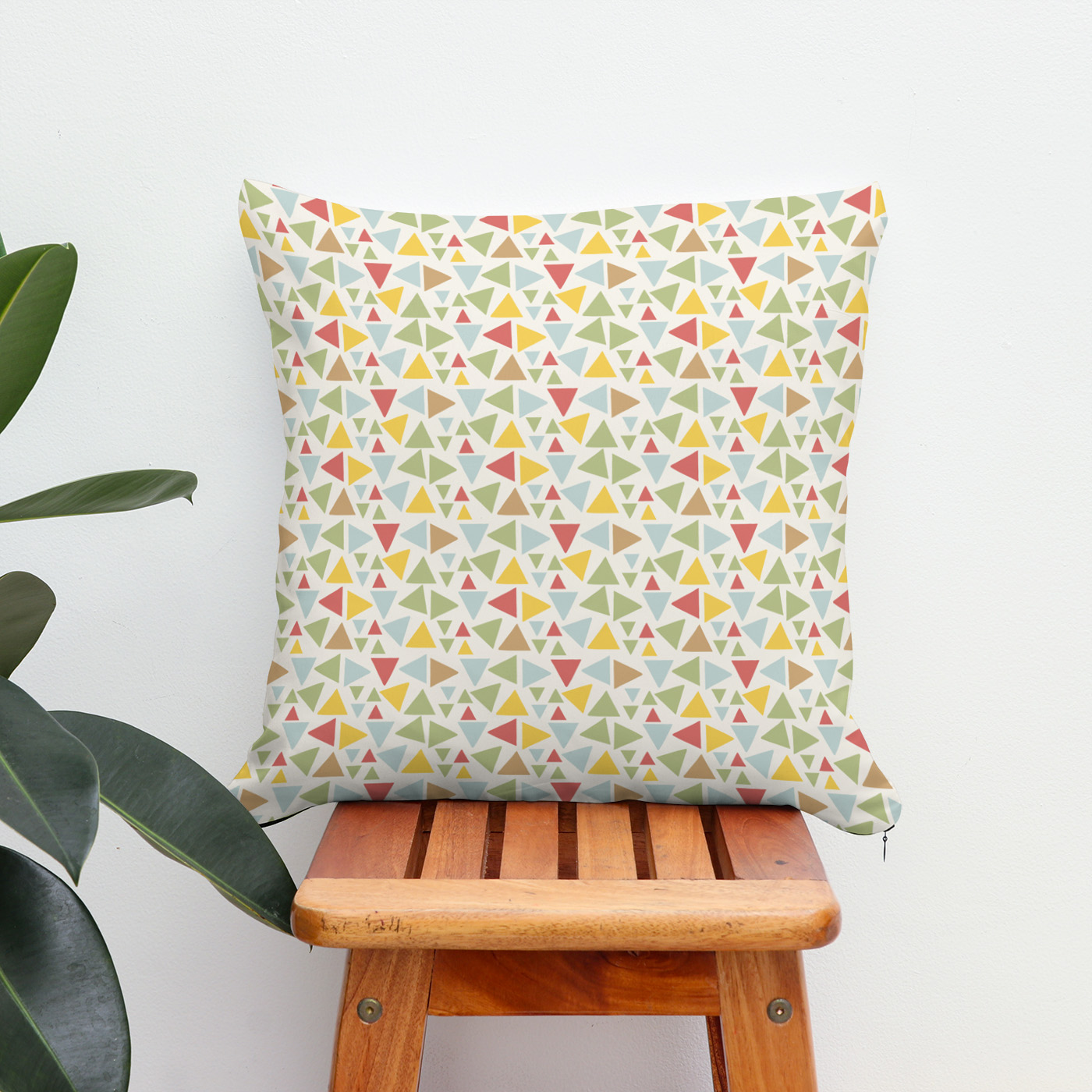 Kissen: Triangulos danzarines