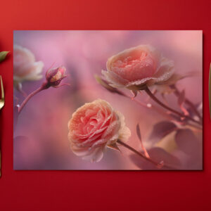 raxxa Premium-Tischset: Rosenland