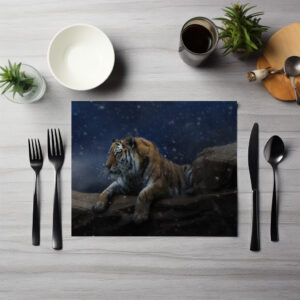 raxxa Premium-Tischset: Snow Tiger