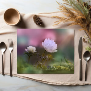 raxxa Premium-Tischset: White flower