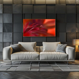 Poster: Roter Tropfen