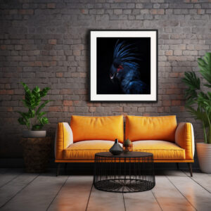 Poster: Blue Parot