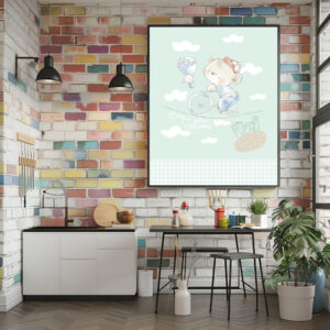 Poster: Alex, el osito trapecista que quiere alcanzar las nubes