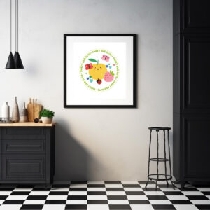 Poster: La dulce manzana que sonríe