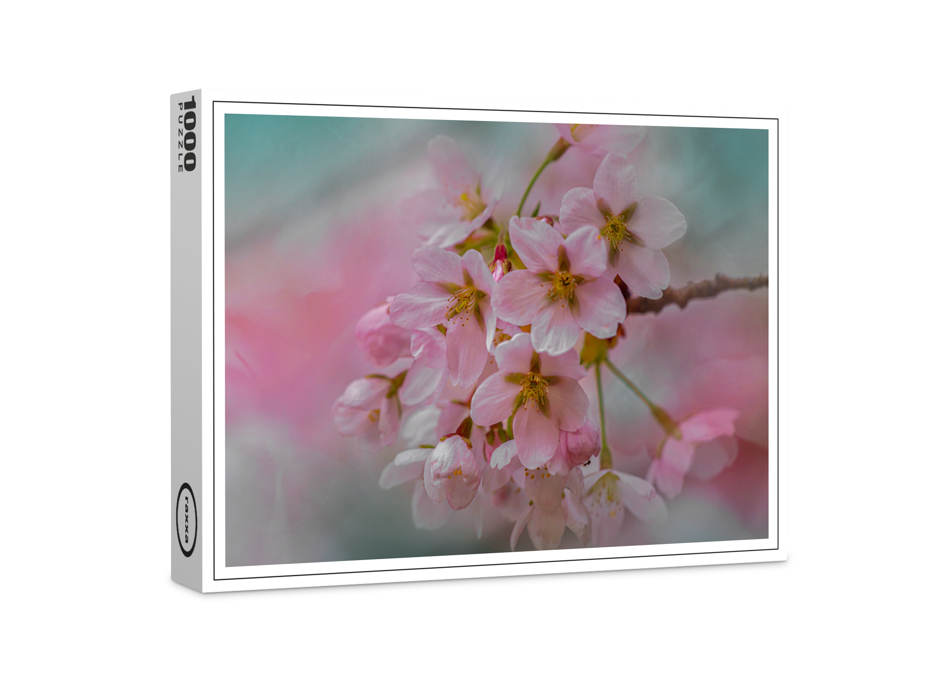 raxxa Premium-Puzzle: Frühlingsblüten