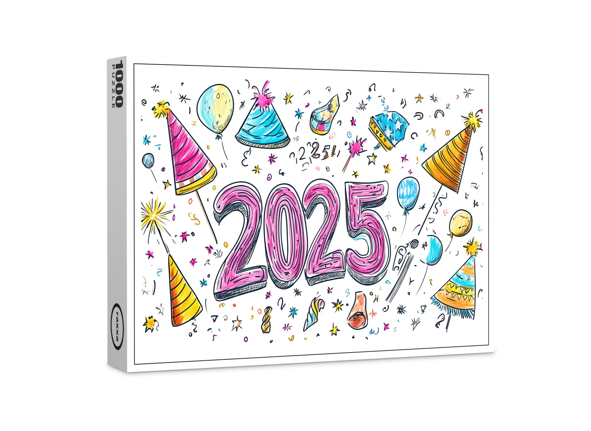 raxxa Premium-Puzzle: Just Start 2025