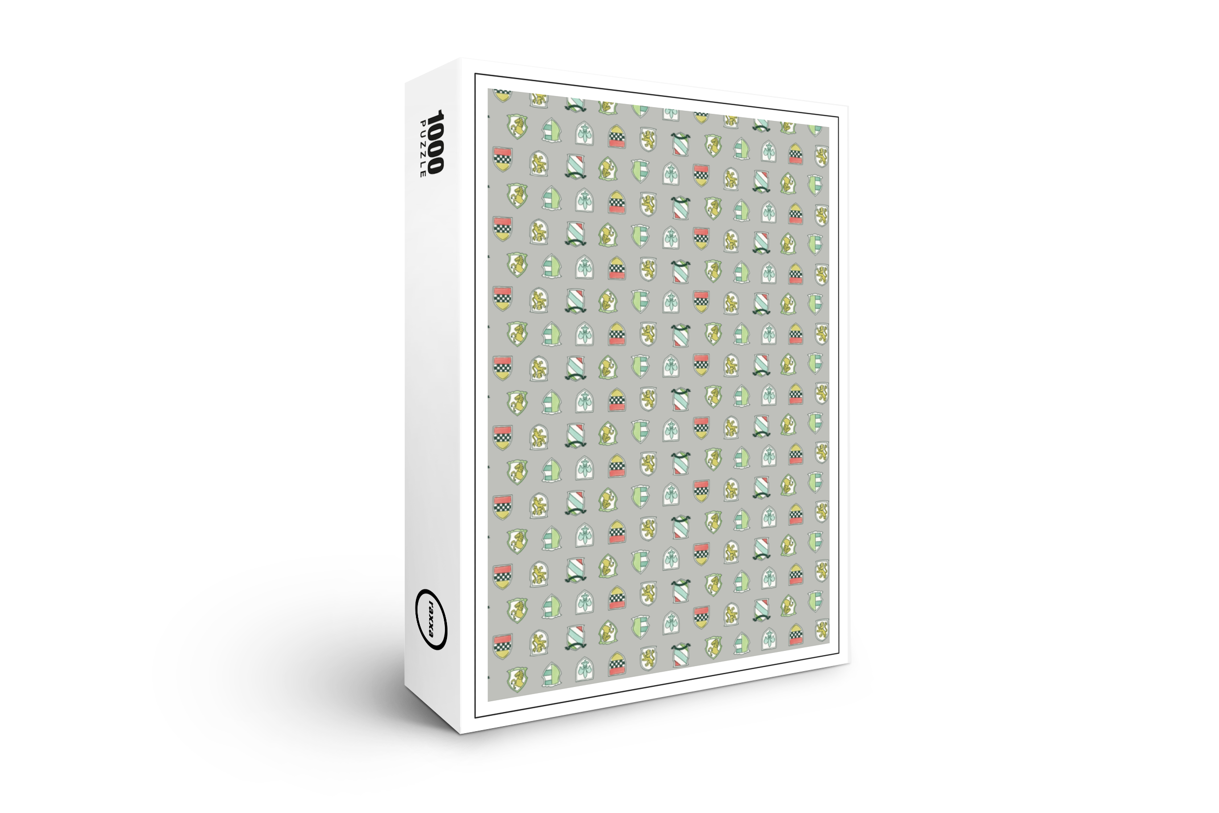 raxxa Premium-Puzzle: Espadas y escudos que no asustan