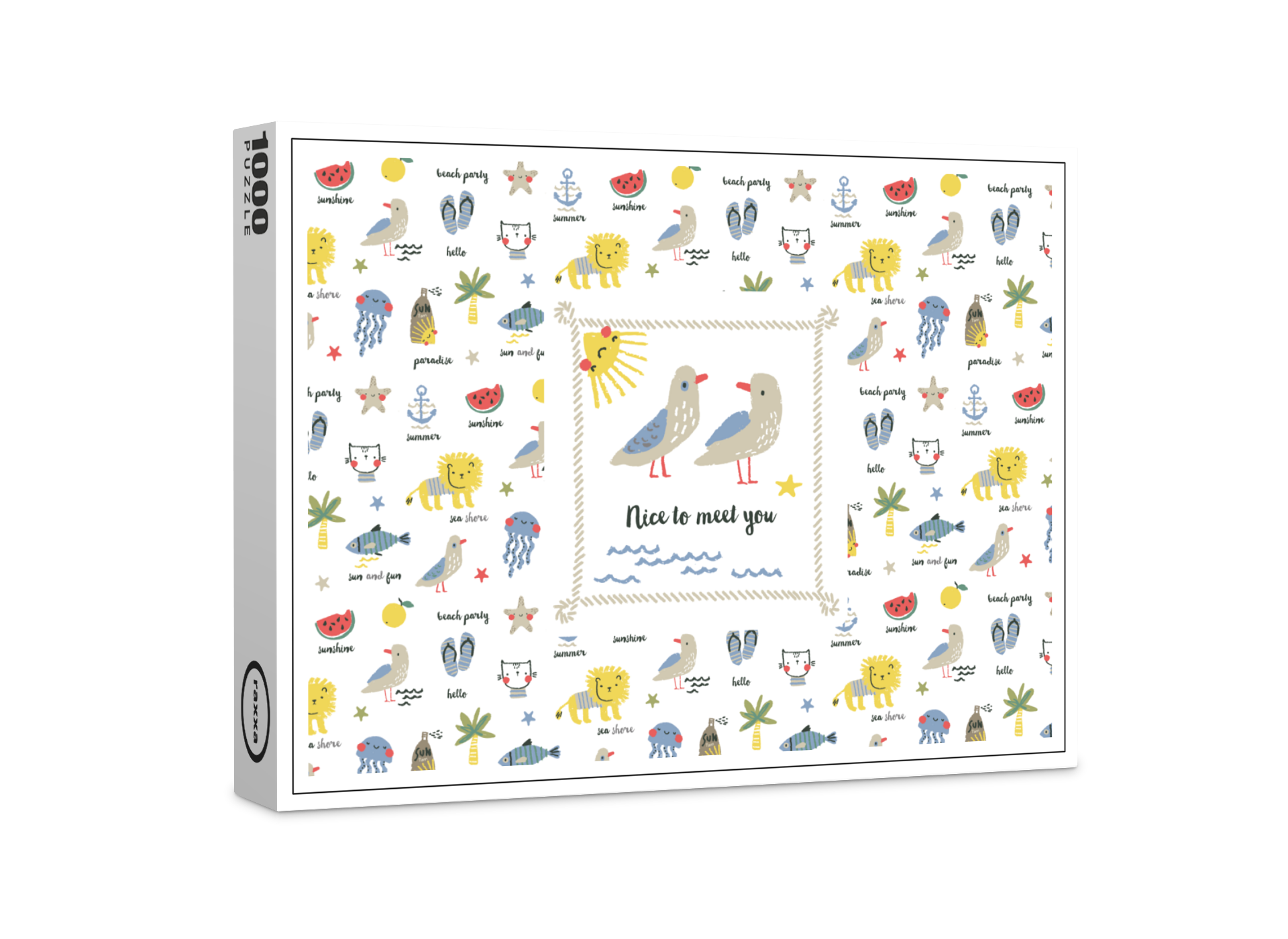 raxxa Premium-Puzzle: El mar cuenta historias