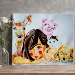 raxxa Canva: Animals are not our food