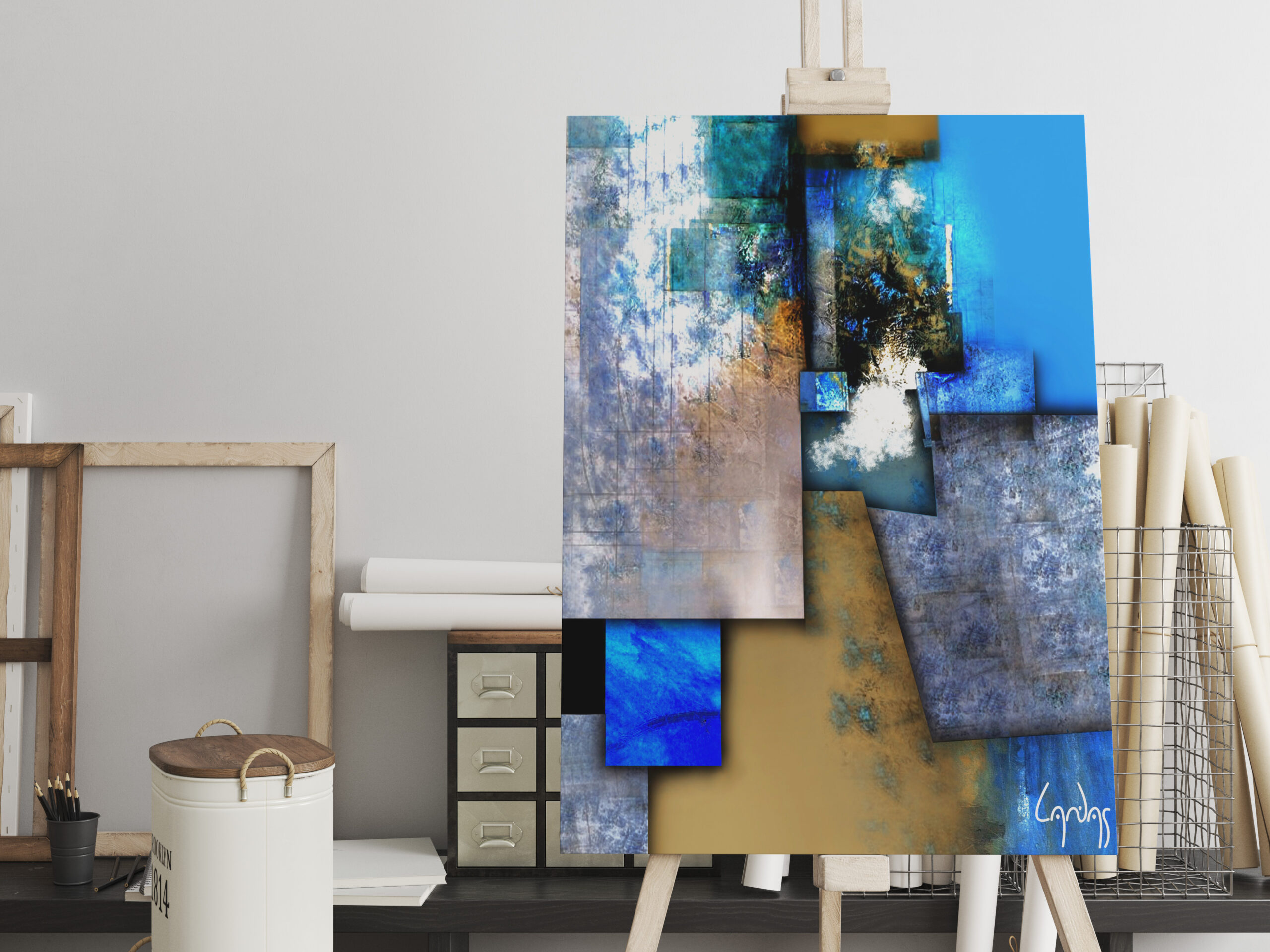 raxxa Canva: Meeting of latitudes