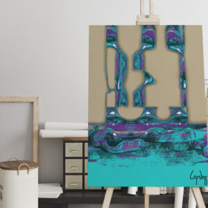 raxxa Canva: Rivers in space
