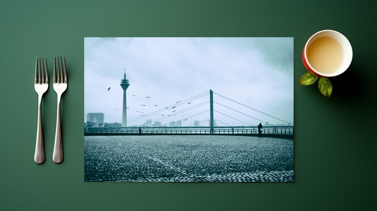 raxxa Premium-Tischset: Düsseldorf – Image 2