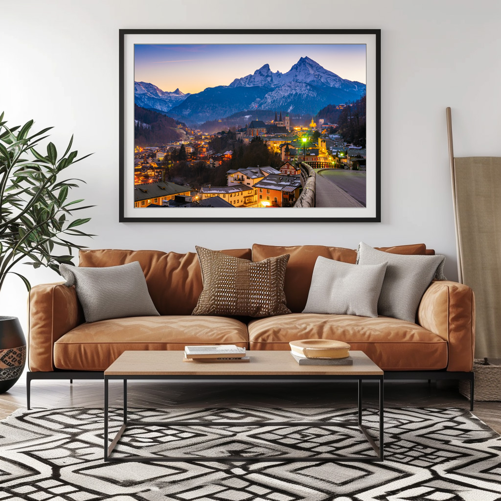 Poster: Winter in Berchtesgaden