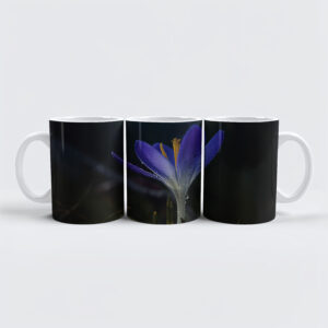 raxxa Premium-Tasse: Blue Crocus
