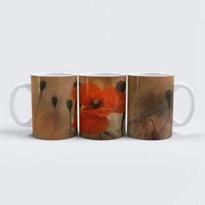raxxa Premium-Tasse: Mohnblume