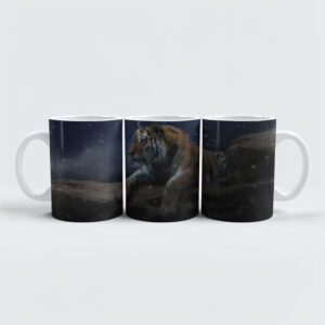 raxxa Premium-Tasse: Snow Tiger