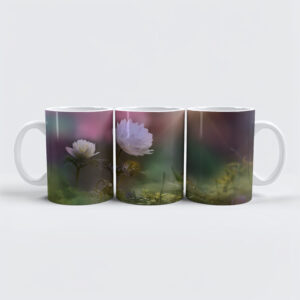 raxxa Premium-Tasse: White flower