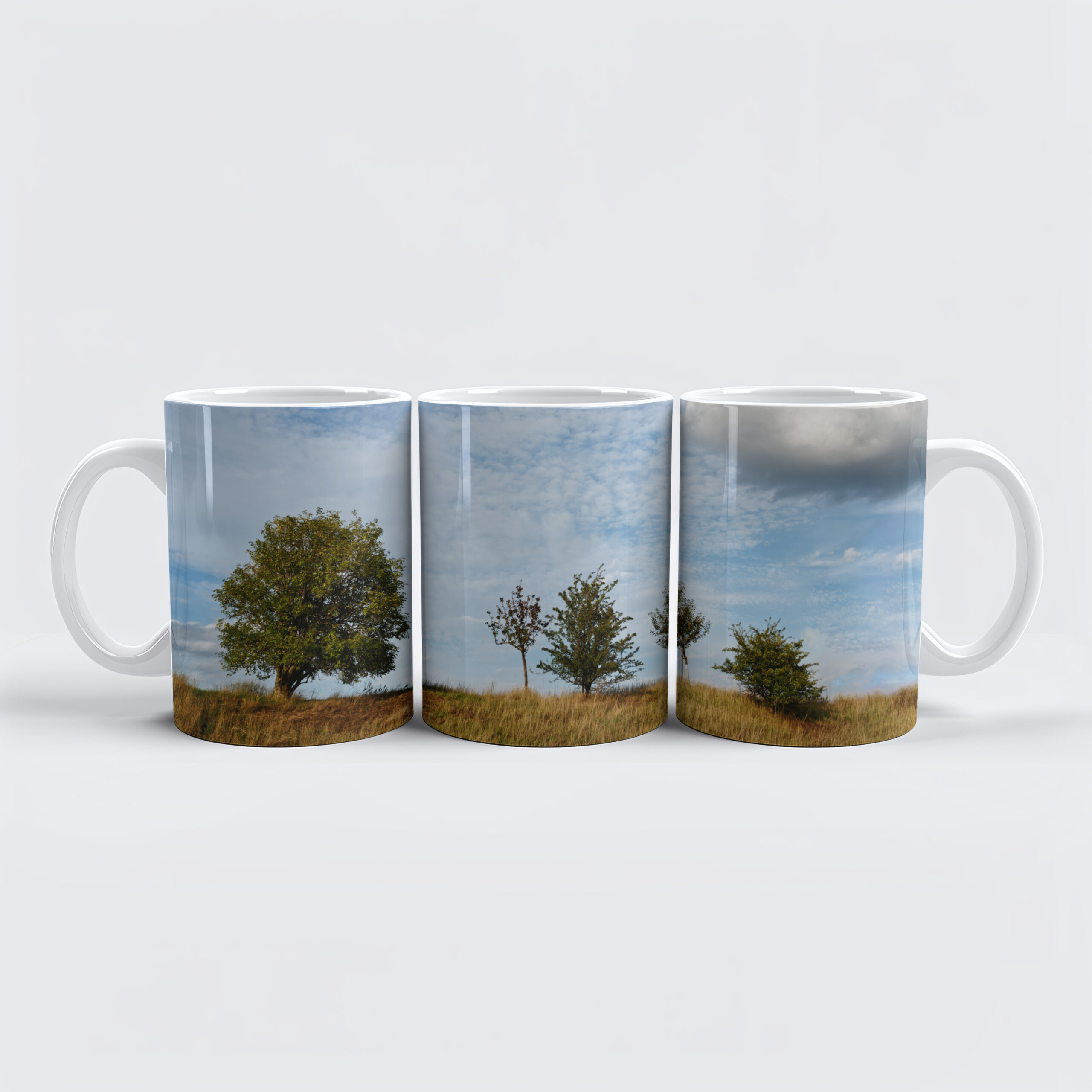 raxxa Premium-Tasse: Fünf belaubte Bäume